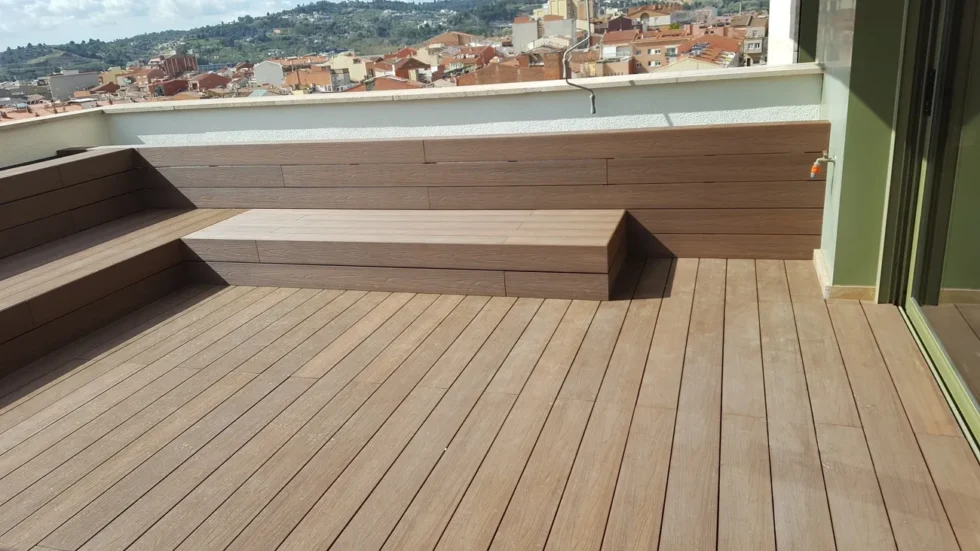 Instalación de tarima