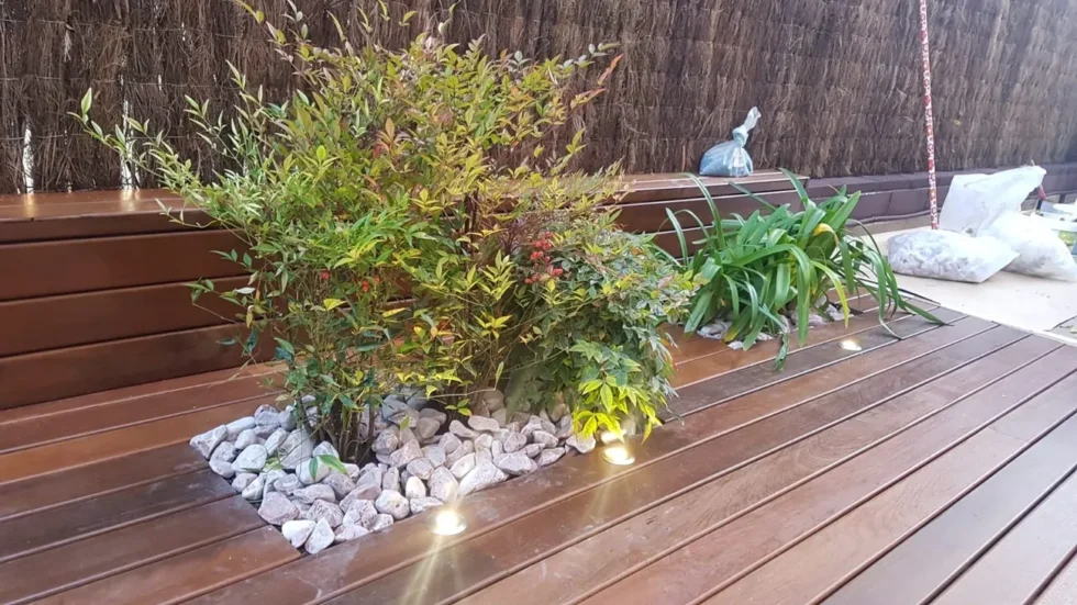 Instalación de tarima